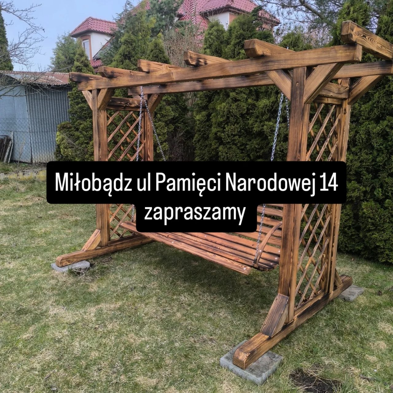 Bujawka z pergolą